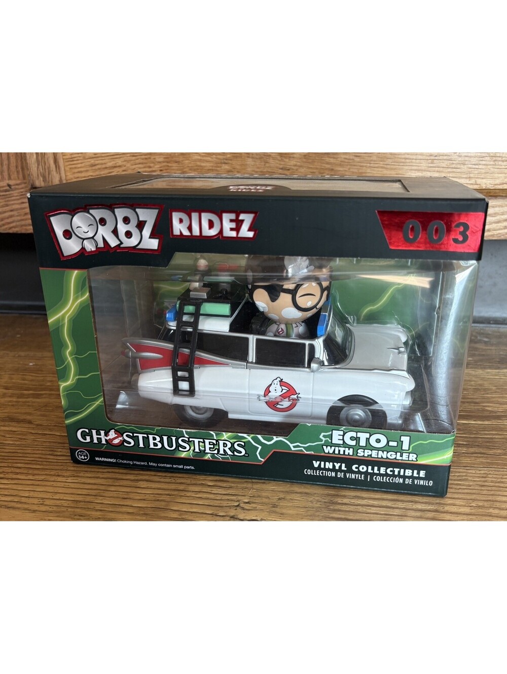 Ghostbusters ECTO-1 with Spengler DORBZ RIDEZ 003 Funko 2016